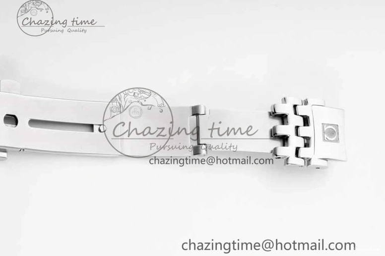 0228 De Ville SS DIWF 1:1 Best Edition Light Blue Dial SS Markers on SS Bracelet MIYOTA TopPick 7850